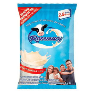 ALIMENTO LACTEO ROSEMARY CON VITAMINAS A Y D X 380 G