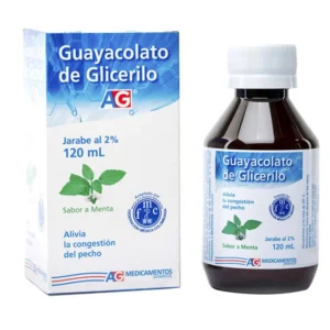 GUAYACOLATO DE GLICERILO 2% JARABE X 120 ML