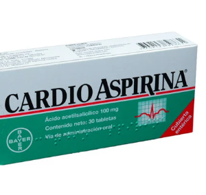 CARDIOASPIRINA 100 MG TABLETAS RECUBIERTAS