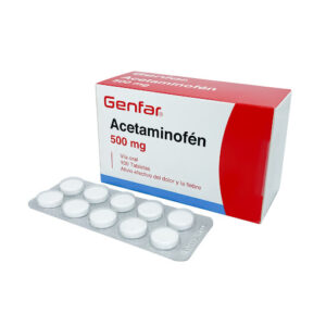 -ACETAMINOFEN 500 MG TABLETA