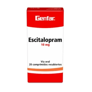 ESCITALOPRAM 10 MG TABLETAS RECUBIERTAS