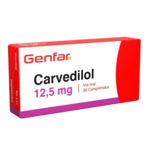 CARVEDILOL 12.5 MG TABLETA