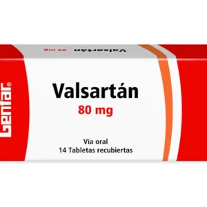 VALSARTAN 80 MG TABLETA RECUBIERTA