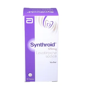 SYNTHROID 125 MCG TABLETAS
