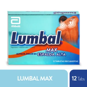 LUMBAL MAX TABLETA RECUBIERTA
