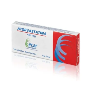ATORVASTATINA 40 MG TABLETA RECUBIERTA