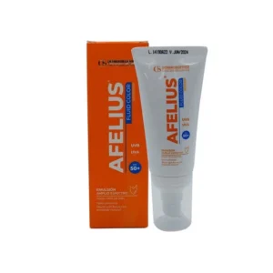 BLOQUEADOR AFELIUS FLUID COLOR SPF 50+ X 50 GR