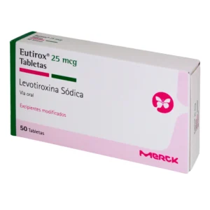 EUTIROX 25 MCG TABLETA