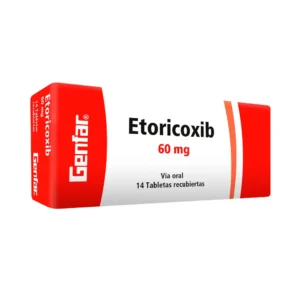 ETORICOXIB 60 MG TABLETA RECUBIERTA