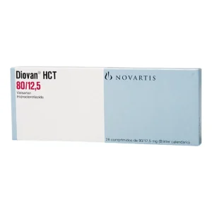 DIOVAN HCT 80 12.5 MG COMPRIMIDO RECUBIERTO