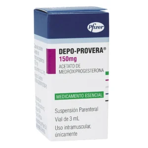 DEPO-PROVERA 150 MG SUSPENSION INYECTABLE X 3 ML