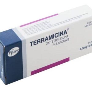 TERRAMICINA 0.005 G 10000 UNGÜENTO OFTALMICO X 10 G