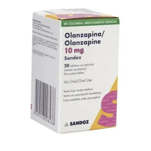 OLANZAPINA 10 MG TABLETAS RECUBIERTAS