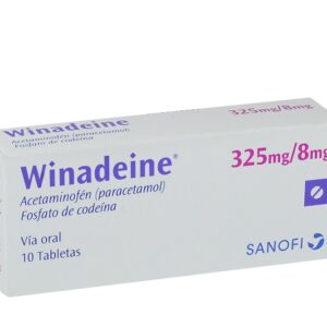 WINADEINE 325 8 MG TABLETA
