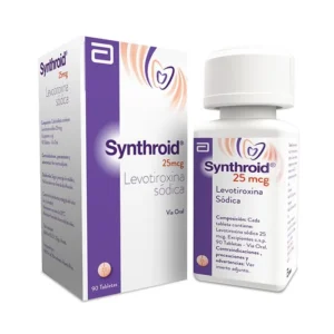 SYNTHROID 25 MCG TABLETA