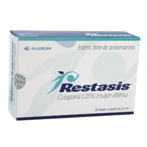 RESTASIS 0.05% EMULSION OFTALMICA X 0.4 ML