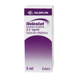 RELESTAT 0.5 MG ML SOLUCION OFTALMICA X 5 ML
