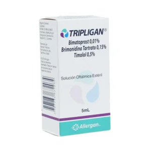 TRIPLIGAN 0.1 0.15 0.5 MG SOLUCION OFTALMICA X 5 ML
