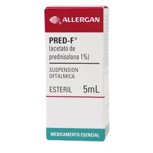 PRED F 10 MG ML SOLUCION OFTALMICA X 5 ML