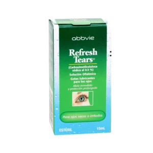 REFRESH TEARS 5 MG ML SOLUCION OFTALMICA X 15 ML