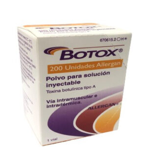 BOTOX 200 UI POLVO PARA RECONSTITUIR A SOLUCION INYECTABLE