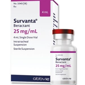 SURVANTA 25 MG ML SUSPENSION INYECTABLE X 4 ML