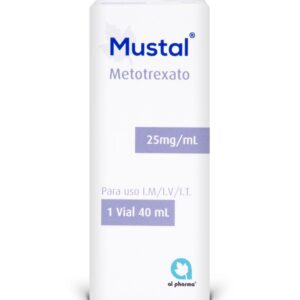 MUSTAL 1 G 40 ML SOLUCION INYECTABLE