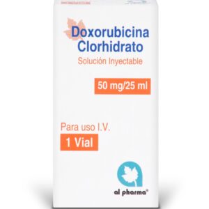 DOXORUBICINA 50 MG 25 ML SOLUCION INYECTABLE
