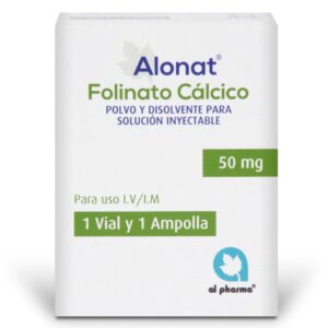 ALONAT 50 MG POLVO PARA RECONSTITUIR A SOLUCION INYECTABLE