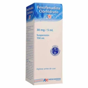 FEXOFENADINA 30 MG 5 ML SUSPENSION ORAL X 150 ML