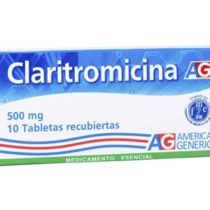 CLARITROMICINA 500 MG TABLETA