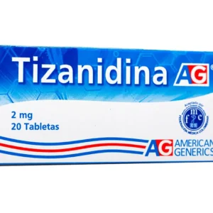 TIZANIDINA 2 MG TABLETA