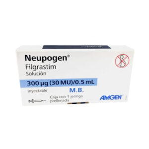 NEUPOGEN 30 MU 0.5 ML SOLUCION INYECTABLE