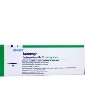 ARANESP 100 MCG 0.5 ML SOLUCION INYECTABLE EN JERINGA PRELLENADA