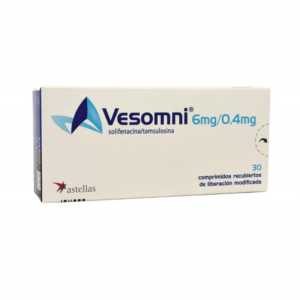 VESOMNI 6 MG 0.4 MG TABLETA RECUBIERTA LIBERACION MODIFICADA