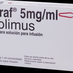 PROGRAF 5 MG ML SOLUCION INYECTABLE