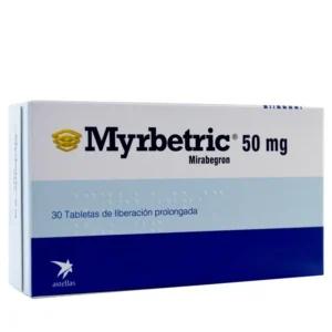 MYRBETRIC 50 MG TABLETA DE LIBERACION PROLONGADA