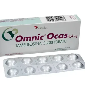 OMNIC OCAS 0.4 MG COMPRIMIDOS RECUBIERTOS DE LIBERACION PROLONGADA