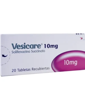 VESICARE 10 MG TABLETA RECUBIERTA