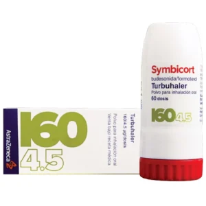 SYMBICORT TURBUHALER 160 4.5 MCG POLVO PARA INHALACION X 120 DOSIS