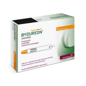 BYDUREON BCISE 2 MG SUSPENSION INYECTABLE DE LIBERACION PROLONGADA