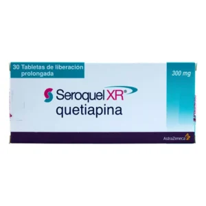 SEROQUEL XR 300 MG TABLETA DE LIBERACION PROLONGADA
