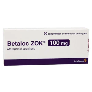 BETALOC ZOK 100 MG TABLETA LIBERACION PROLONGADA