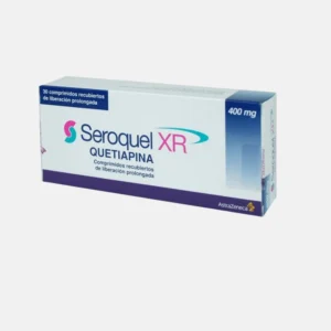 SEROQUEL XR 400 MG TABLETAS DE LIBERACION PROLONGADA