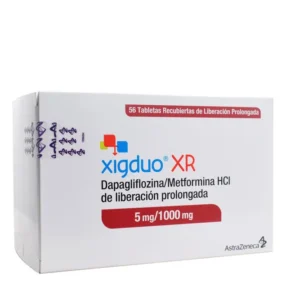 XIGDUO XR 5 1000 MG TABLETAS DE LIBERACION PROLONGADA