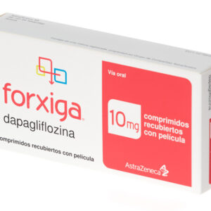 FORXIGA 10 MG COMPRIMIDO RECUBIERTO