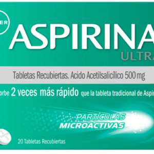 ASPIRINA ULTRA 500 MG TABLETA
