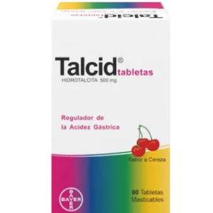TALCID 500 MG TABLETA MASTICABLE