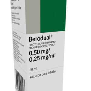BERODUAL 0.50 0.25 MG ML SOLUCION PARA INHALACION X 20 ML