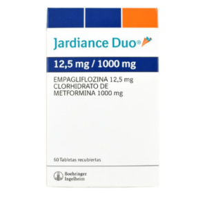 JARDIANCE DUO 12.5 1000 MG TABLETA RECUBIERTA